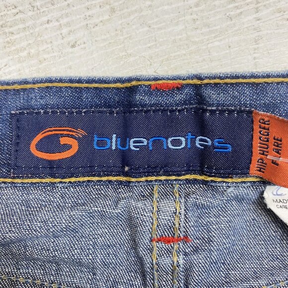 Vintage BLUENOTES Hip Hugger Flared Jeans - Picture 4 of 4
